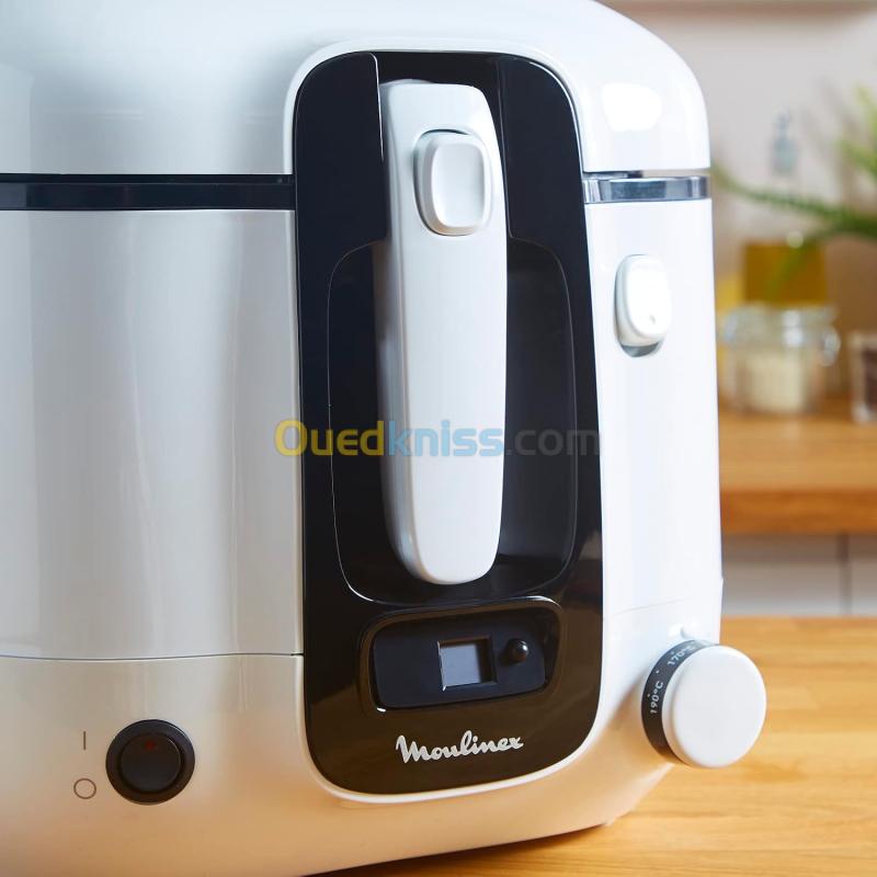 FRITEUSE MOULINEX SUPER UNO 1800W BLANC  AM314010 2