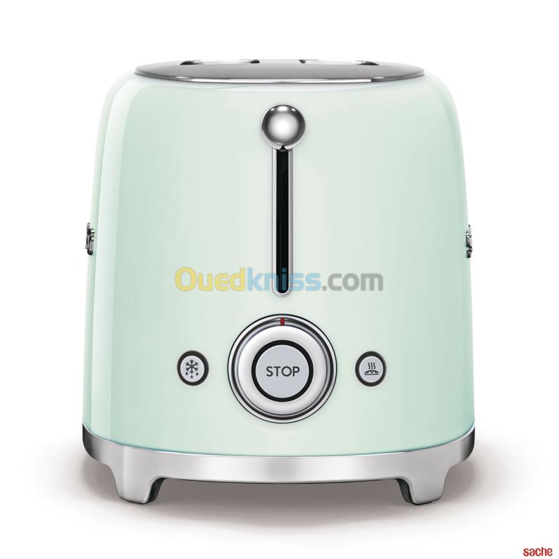 GRILLE PAIN SMEG 950W VERT D'EAU TSF01PGEU 3