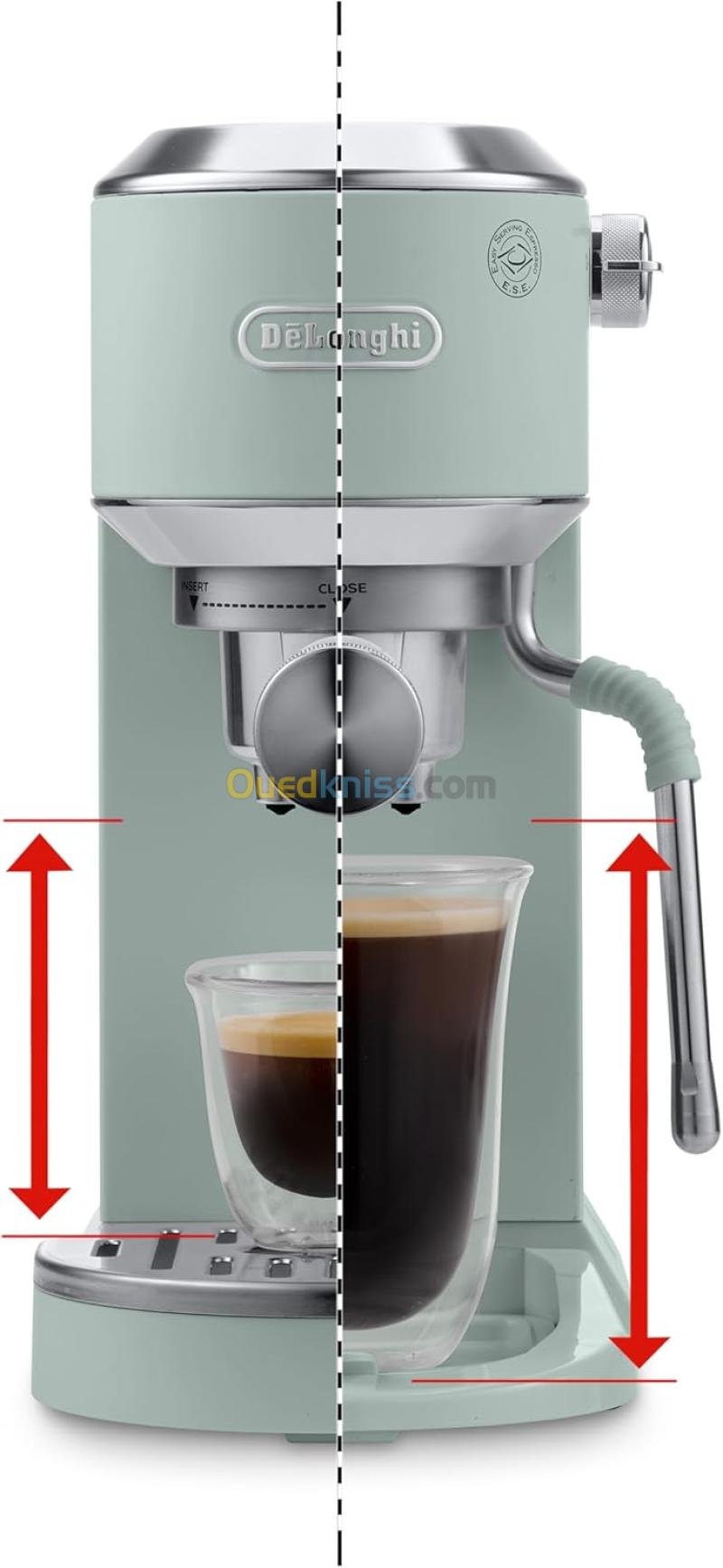 MACHINE A CAFE DELONGHI DEDICA DUO VERT  5