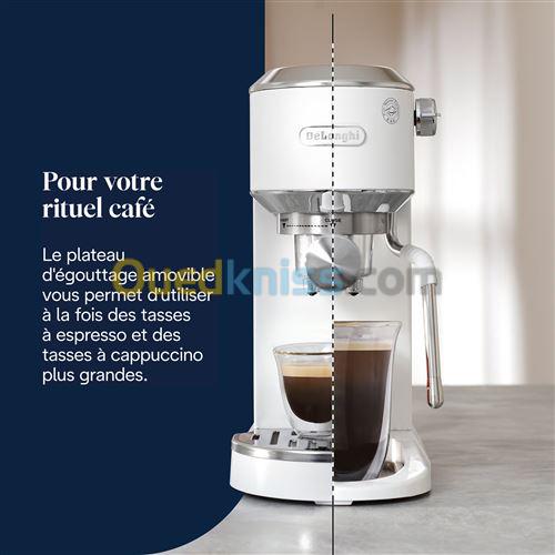 MACHINE A CAFE DELONGHI DEDICA DUO BLANC  3