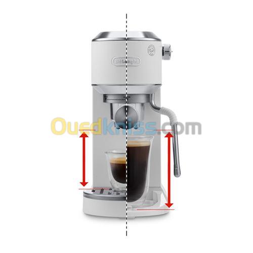 MACHINE A CAFE DELONGHI DEDICA DUO BLANC  4