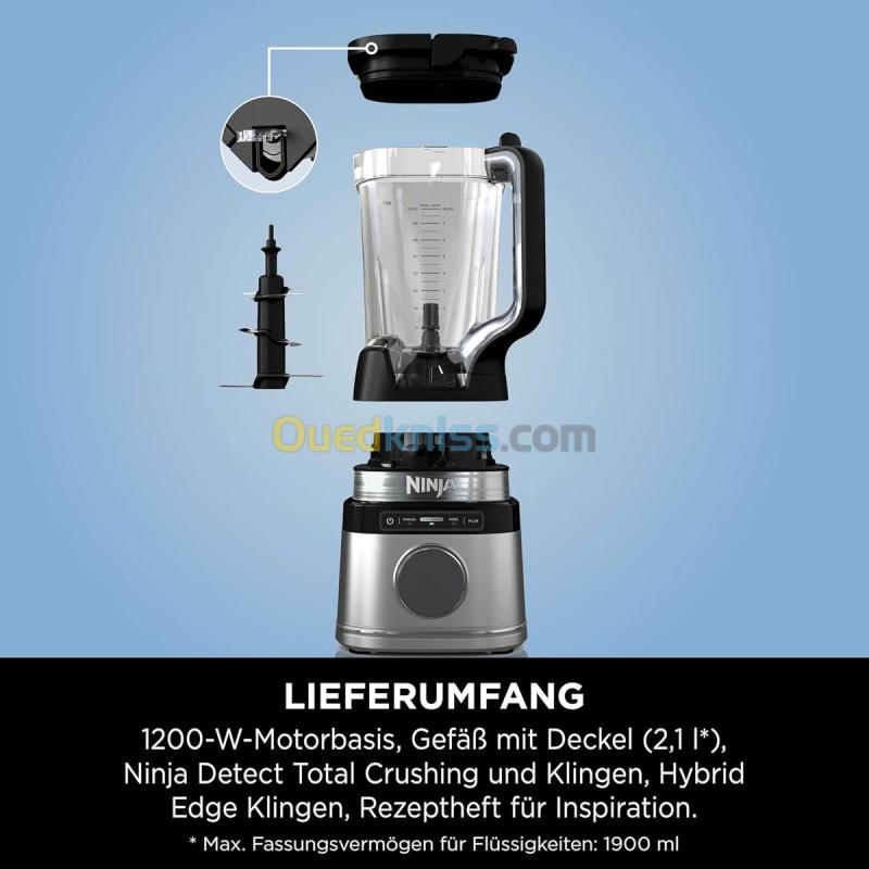 BLENDER NINJA 2.1L 1200W TB201 EU 6
