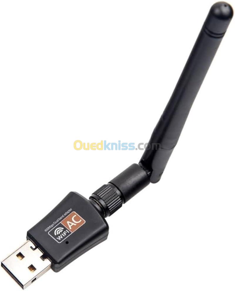 Adaptateur routeur Wi-Fi Maxesla USB sans fil AC600 Mbps pour PC