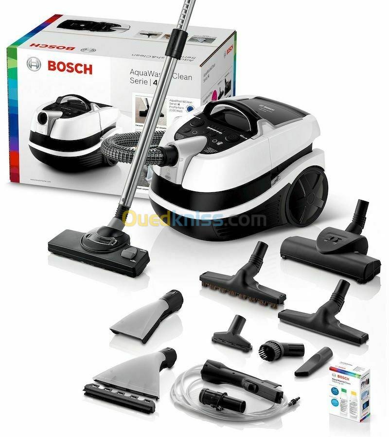 ASPIRATEUR BOSCH 3EN1 2100W NOIR/BLANC BWD421PRO 4