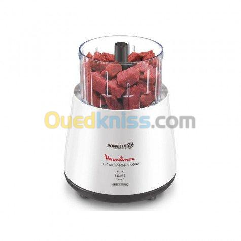 MINI HACHOIR MOULINEX BLANC 1000W DPA110