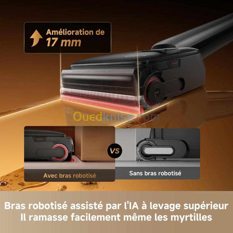 BALAI ASPIRATEUR LAVEUR  DREAME T16 PRO HEAT NOIR T16 PRO HEAT 2