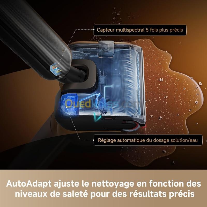 BALAI ASPIRATEUR LAVEUR  DREAME T16 PRO HEAT NOIR T16 PRO HEAT 10