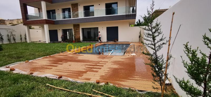 Sol en bois composite, WPC, DECK WOOD. Oran Bir el djir - Ouedkniss.com ...