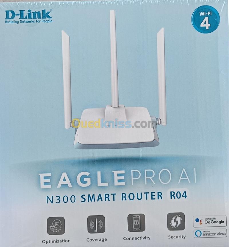 ROUTEUR R04 D-LINK EAGLE PRO AI SMART ROUTER N300 Alger El magharia ...