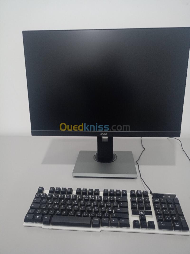 Ordinateur de bureau Mini HP EliteDesk - Écran Acer Vero B247W 24" - Clavier  - Souris 6