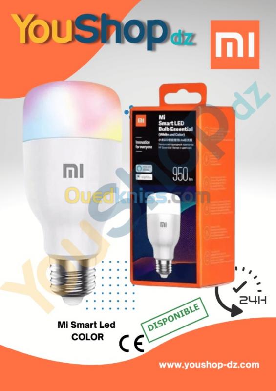  Xiaomi Mi Smart Led COULEUR Bulb Essential 950IM (white and color)