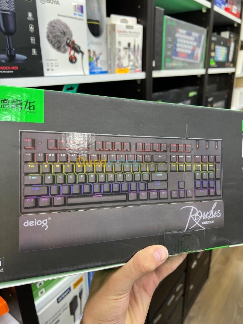 Clavier Filaire deiog Gaming MECHANICAL / MECANIQUE DY-M105 Blue Switch 8