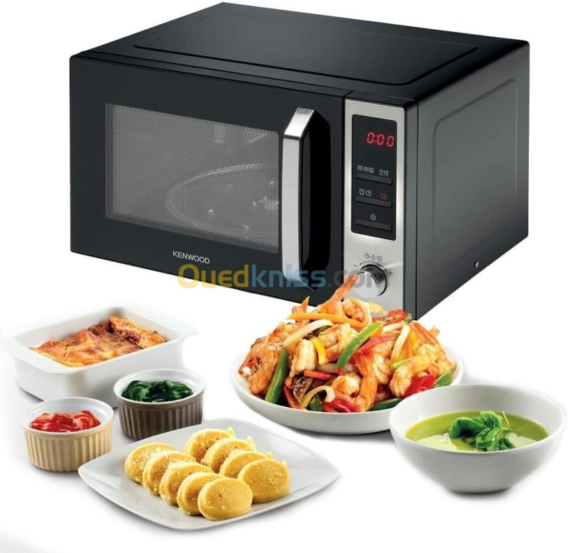Kenwood Four à micro-ondes, 25L , 800 W, noir/argenté,  3