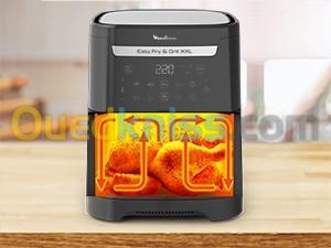 Friteuse sans huile moulinex XXL + gril, 6,5 L,8 programmes, Grill XXL EZ801810 - 1800w