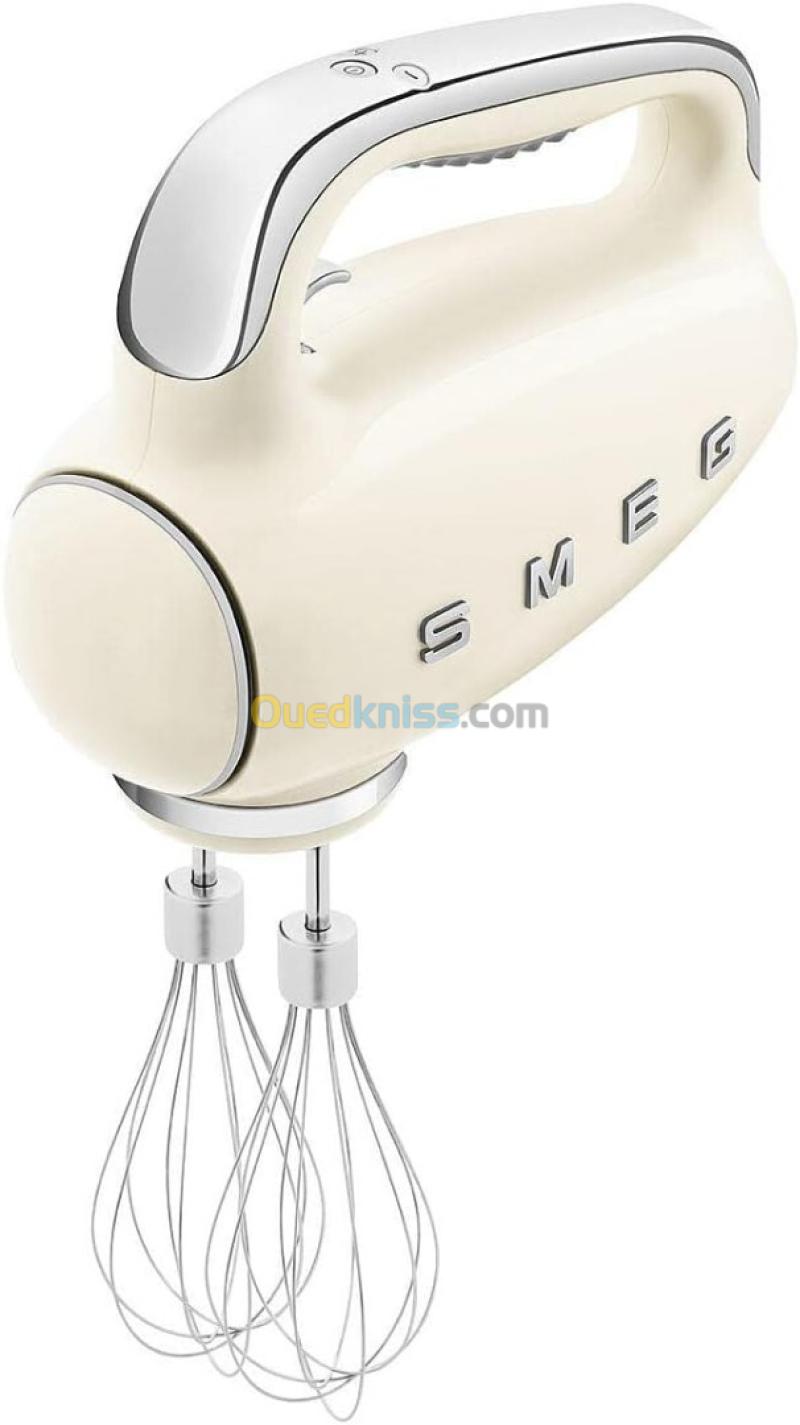 Smeg Batteur Électrique BEIGE , 9 Niveaux de Vitesse, Fonction Turbo, 250W - HMF01CREU 4