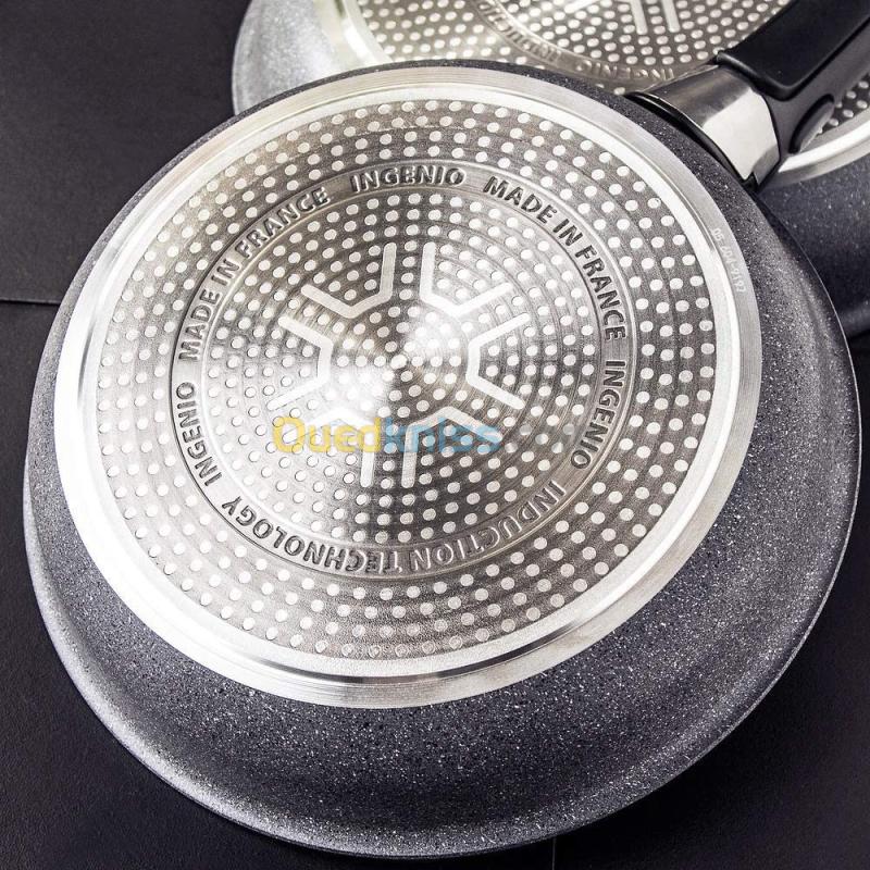 Batterie de cuisine 3 PCS avec poignées amovibles Inginio Mineralia Force TEFAL 5