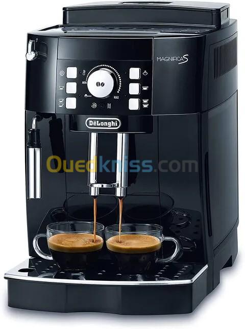  Delonghi Magnifica S machine à café cafetière avec broyeur 15 bars noire  ماكينة صنع القهوة