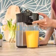 Presse-Agrumes Électrique 60W À Démarrage Automatique Avec Bec Verseur Anti-Gouttes CitrusQuick 5 Braun CJ5050 3