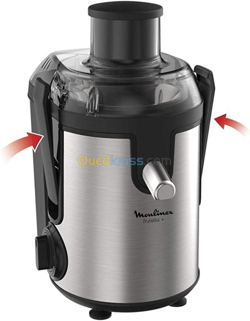 MOULINEX CENTRIFUGEUSE FRUTELIA METAL 2 vitesses Capacité 950ml Inox JU420D10 - 400W 4