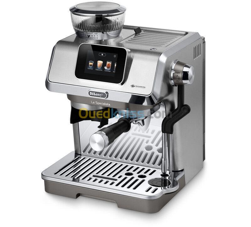Delonghi Machine a café broyeur barista La Specialista Touch EC9455.M-15 bars- tactile-9 recettes