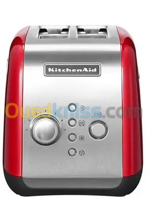 Kitchenaid GRILLE-PAIN 2 TRANCHES , 1100 Watts,  7 niveaux de brunissage - 5KMT221 ROUGE 5