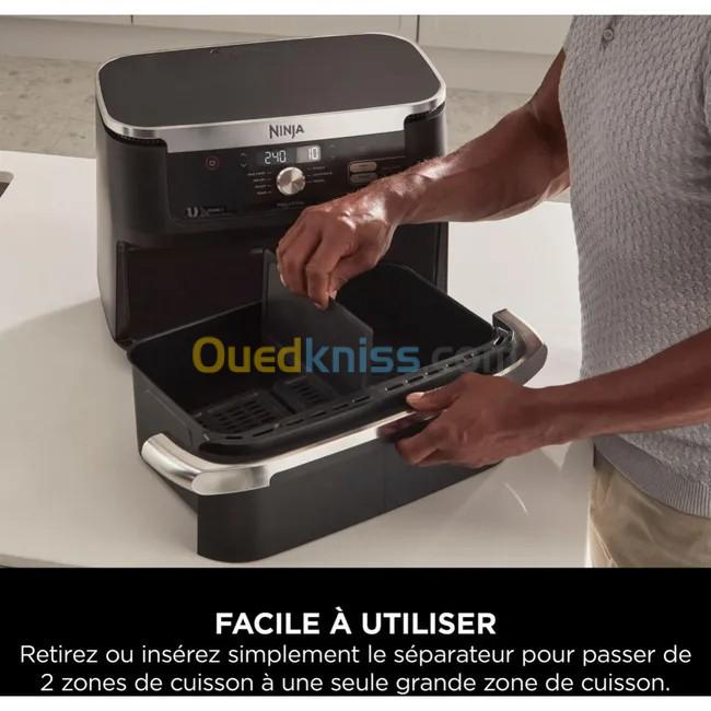 Friteuse sans huile ninja foodi AF500 -10,4L - 2500w avec separation du bac en deux zone 5