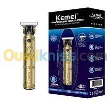  Kemei Tondeuse A Cheveux Rechargeable - Finition 0 Mm - KM700B - Gold