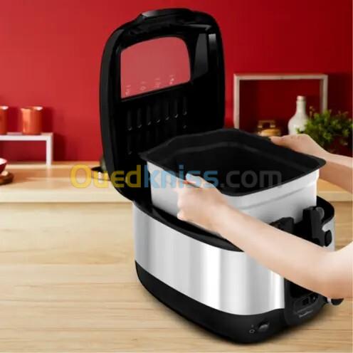 Moulinex Friteuse classique Super Uno 2,2 L-1.5 kg de frites-1800 W- 150 à 190C-AM316D10 2