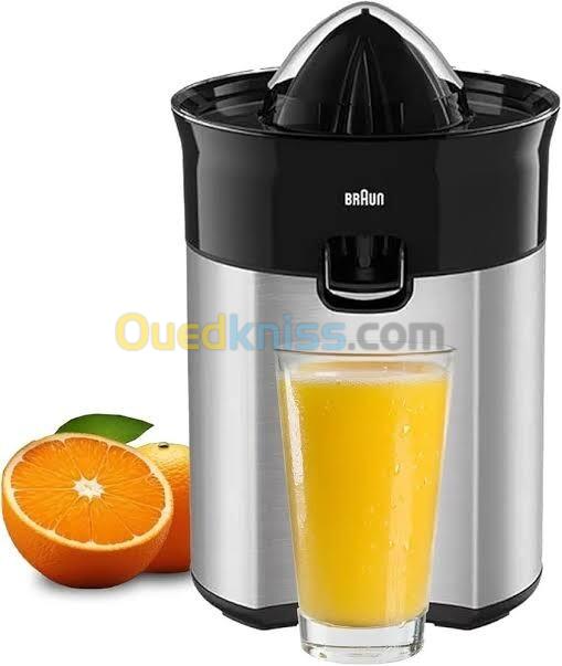 Presse-Agrumes Électrique 60W À Démarrage Automatique Avec Bec Verseur Anti-Gouttes CitrusQuick 5 Braun CJ5050 4