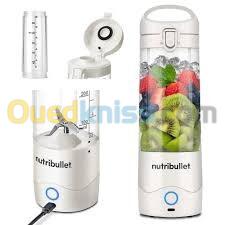 Blender Nutribullet Portable Capacité 475 Ml  100w plastique sans BPA vert blanc mauve