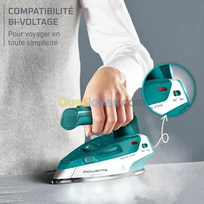 Rowenta First Class Fer a repasse vapeur voyage, Pliable, Compact, Léger, DA1610E0 4