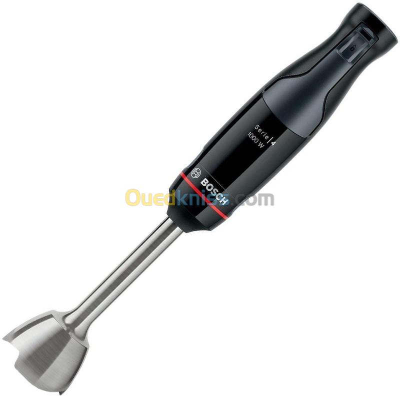 Bras Mixeur plongeurs BOSCH 3N1 ErgoMaster Série 4 1000 W Noir, anthracite MSM4B621 قدم الخلاط