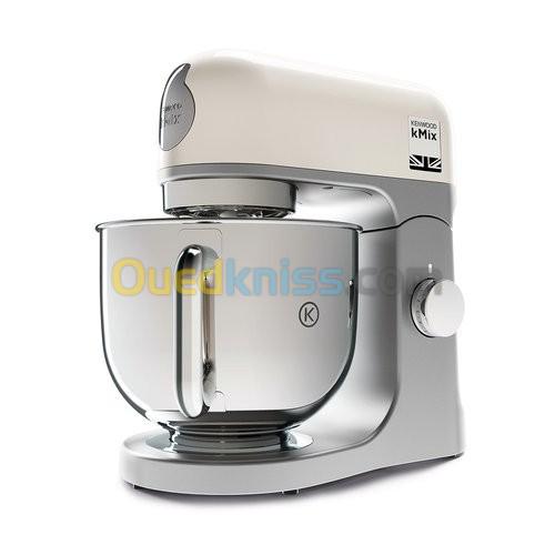 Pétrin Kenwood Kmix Kmx750 5L, 1000 Watt- Rouge / CREME  - BOL INOX 9
