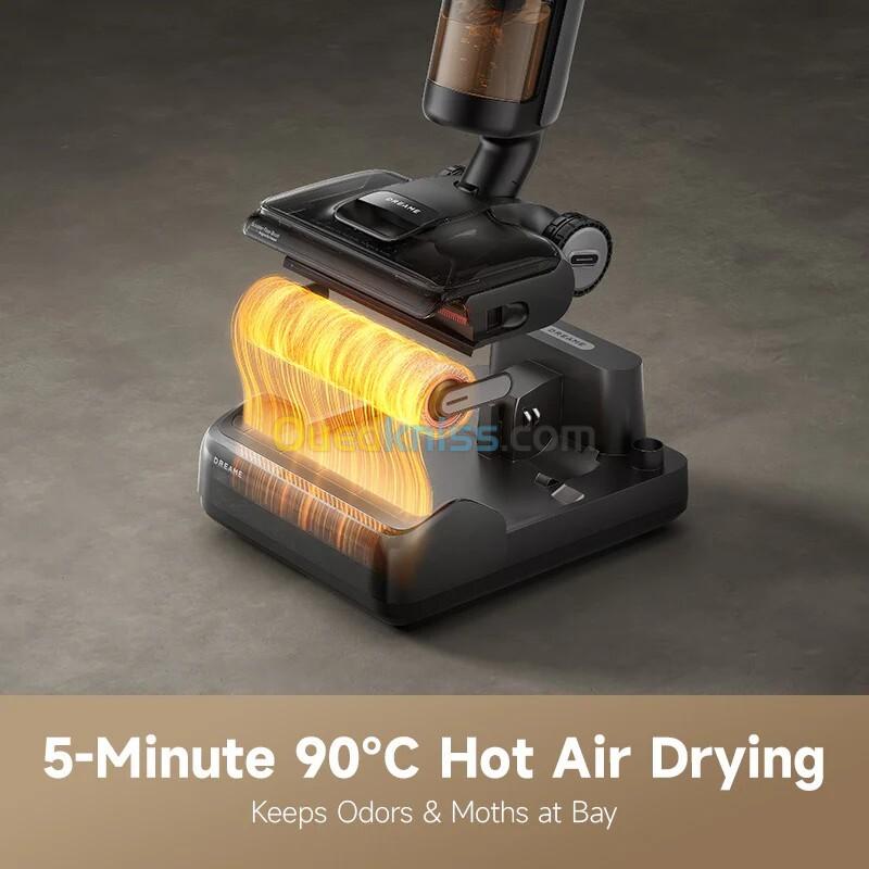 DREAME Balai Aspirateur laveur  H12 ProFlex reach  -18 000pa-50 min autonomie-séchage à l'air chaud 2