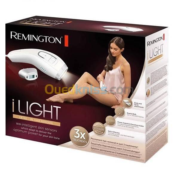  Remington Epilateur Lumière Pulsée Professionnel 300 000 Flashs- IPL8500 I-Light Luxe