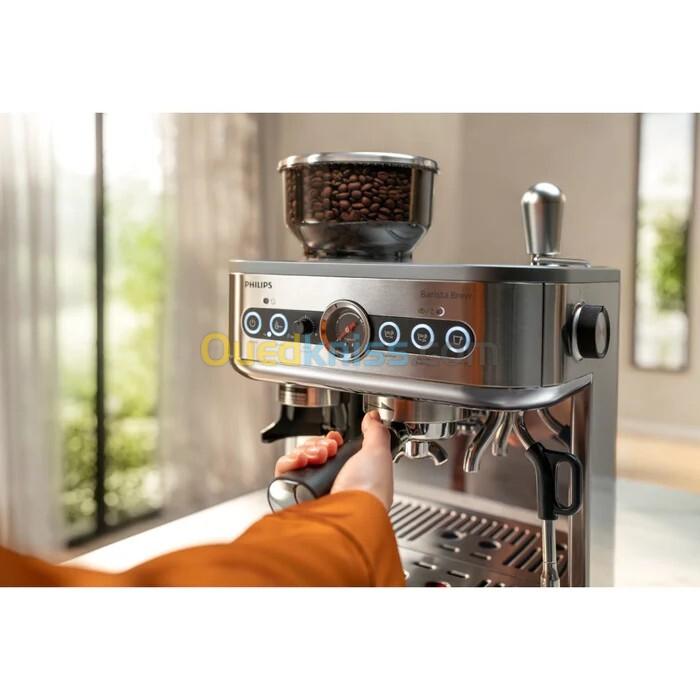 Philips Barista Brew Machine à café semi-automatique-15 bars-250 g-15 tailles de mouture-6 recettes- psa3218 4