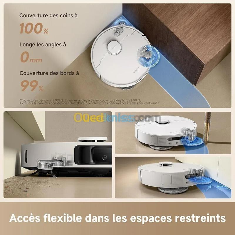 Aspirateur robot laveur Dreame L10s Ultra Gen3 Set -25000 PA - 210 min autonomie - blanc 4