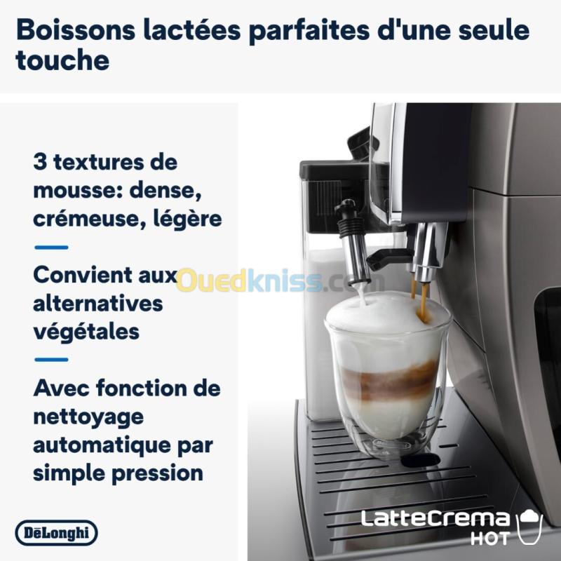 DeLonghi Dinamica Plus Machine à café 15 BARS automatique 2-en-1, 1,8 L 4