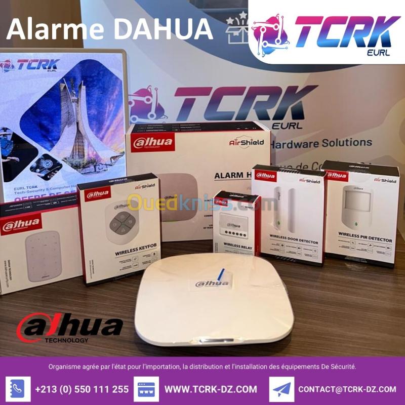 Vente et Installation Systeme D'alarme anti-Intrusion Dahua