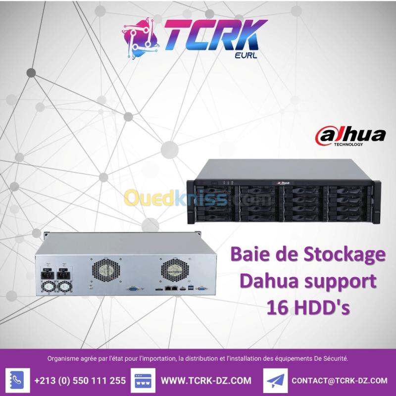 Baie de Stockage Dahua support 16 HDD's DHI-EVS5016S-R-V2