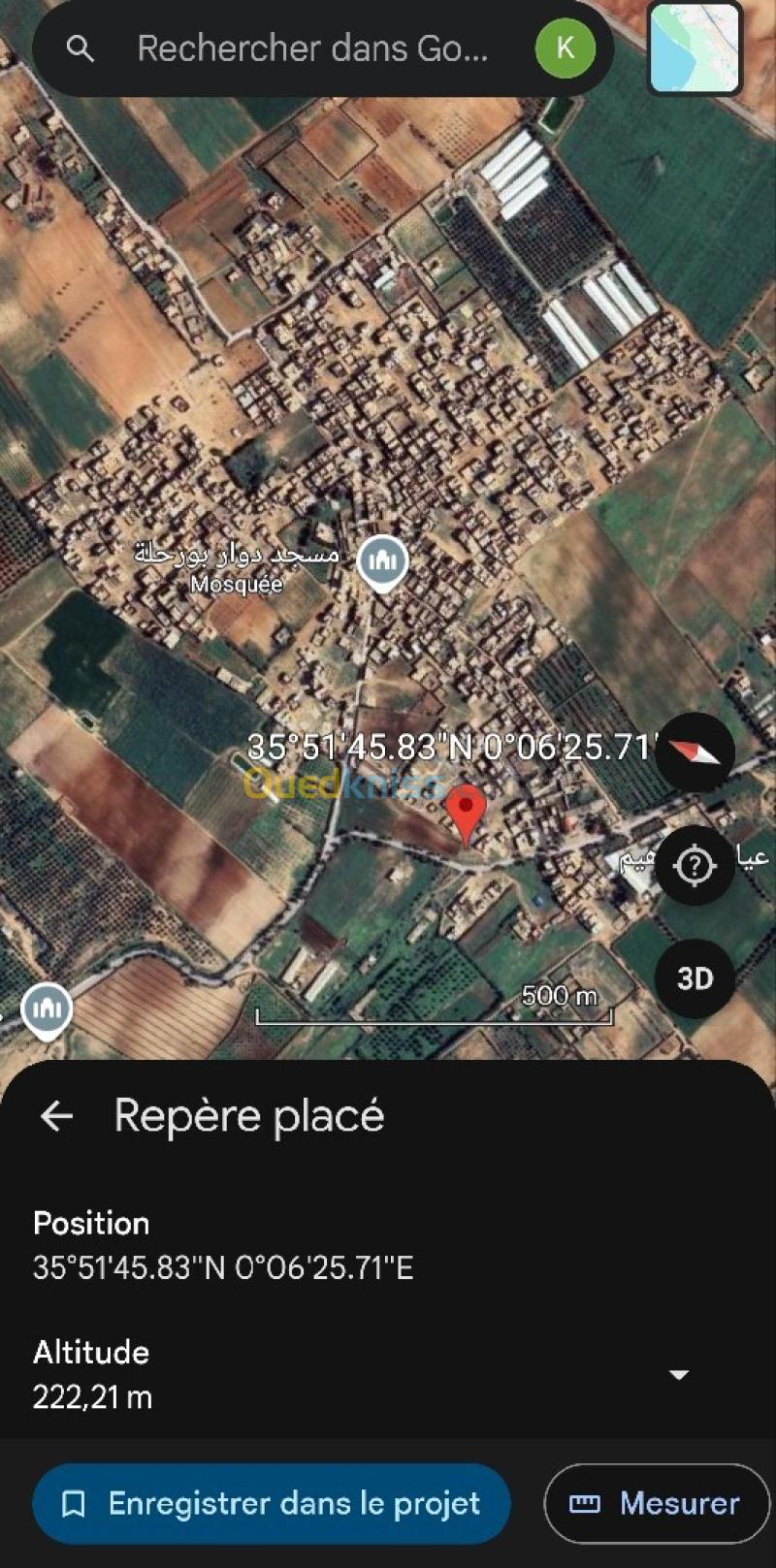 Vente Terrain Mostaganem Hassi maameche 2