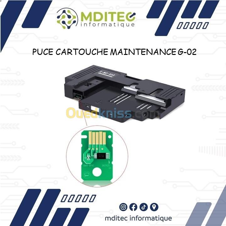 PUCE CARTOUCHE MAINTENANCE MC-G02