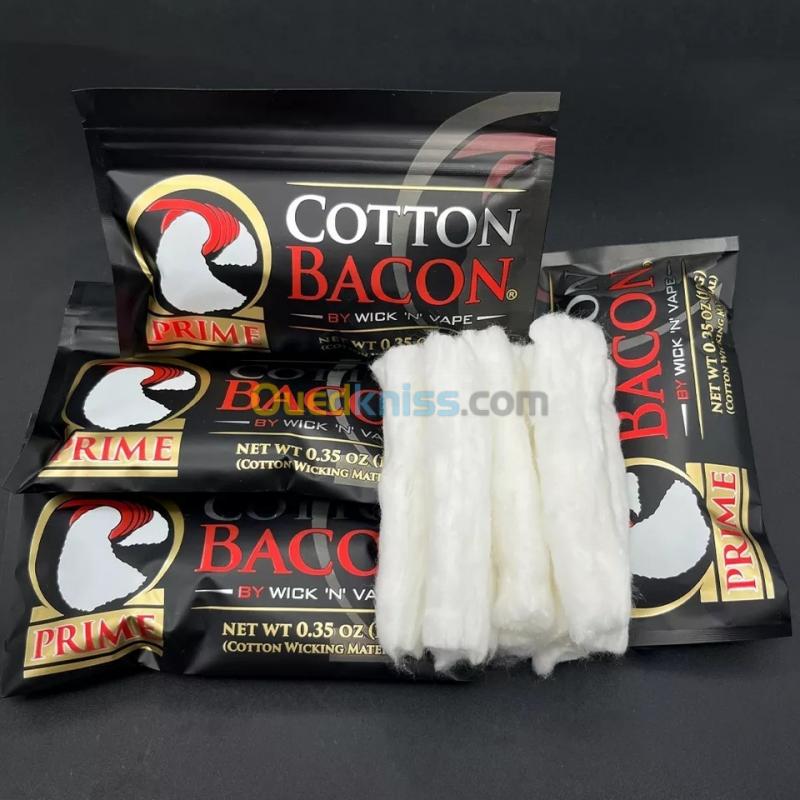  Cotton bacon / cottonnage pour cigarette electrique (chicha)
