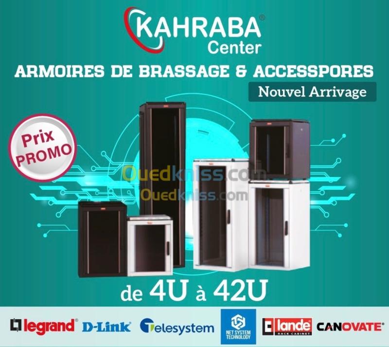 Armoire de Brassage de 4U à 42U