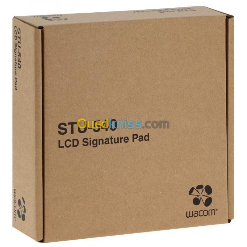 WACOM TABLETTE DE SIGNATURE STU-540 - 5 LCD TFT - STYLET - 800 x 480 PXLS - 2540 LPI - USB - NOIR