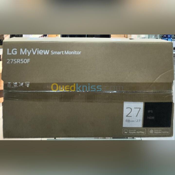 ECRAN LG 27SR50F SMART - 27" FHD - 60 HZ - DALLE IPS - 5MS -BLUETOOTH - webOS - eARC -HAUT-PARLEURS 2