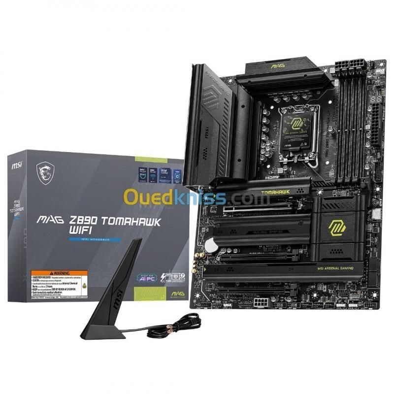 MSI Z890 GAMING PLUS WIFI - ATX SOCKET 1851 - Intel Z890 - 4X DDR5 - M.2 PCIE 5.0 - WI-FI 7 - LAN 5G