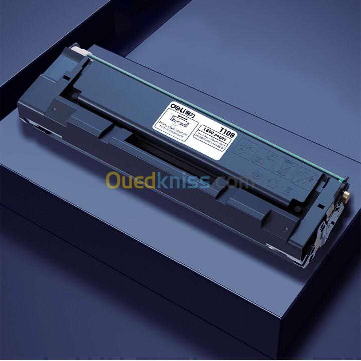 TONER DELI D-T108 NOIR - POUR M1820 / P1820 - 1600 PAGES - IMPRESSION NETTE - QUALITÉ CONSTANTE 2