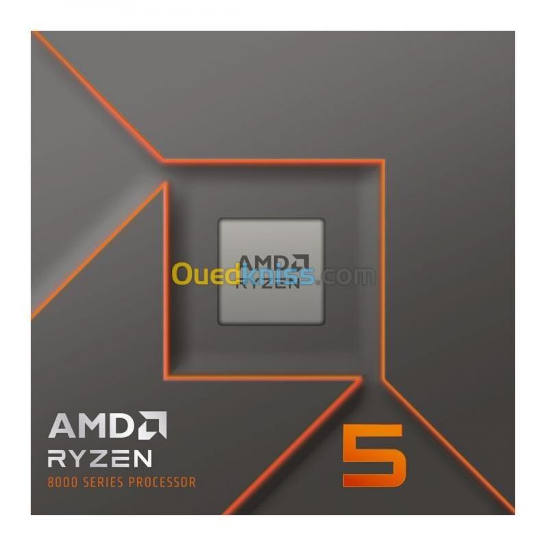 PROCESSEUR AMD RYZEN 5 8400F - SOCKET AM5 - 6-CORE - 12-THREADS - 22MO CACHE - TDP 65W - BOX 5