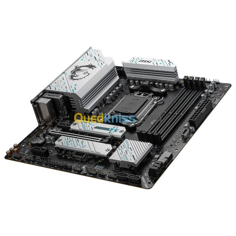 MSI B650M GAMING PLUS WIFI - Micro ATX AM5 - Wi-Fi 6E - Bluetooth - 4x DDR5 - M.2 PCIe 4.0 - USB 3.1 4